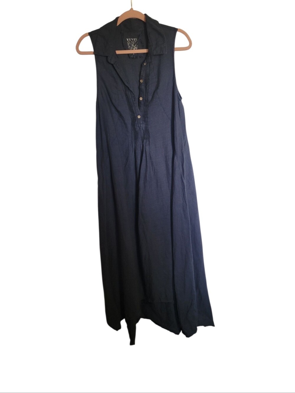 Yuvita Linen Dress